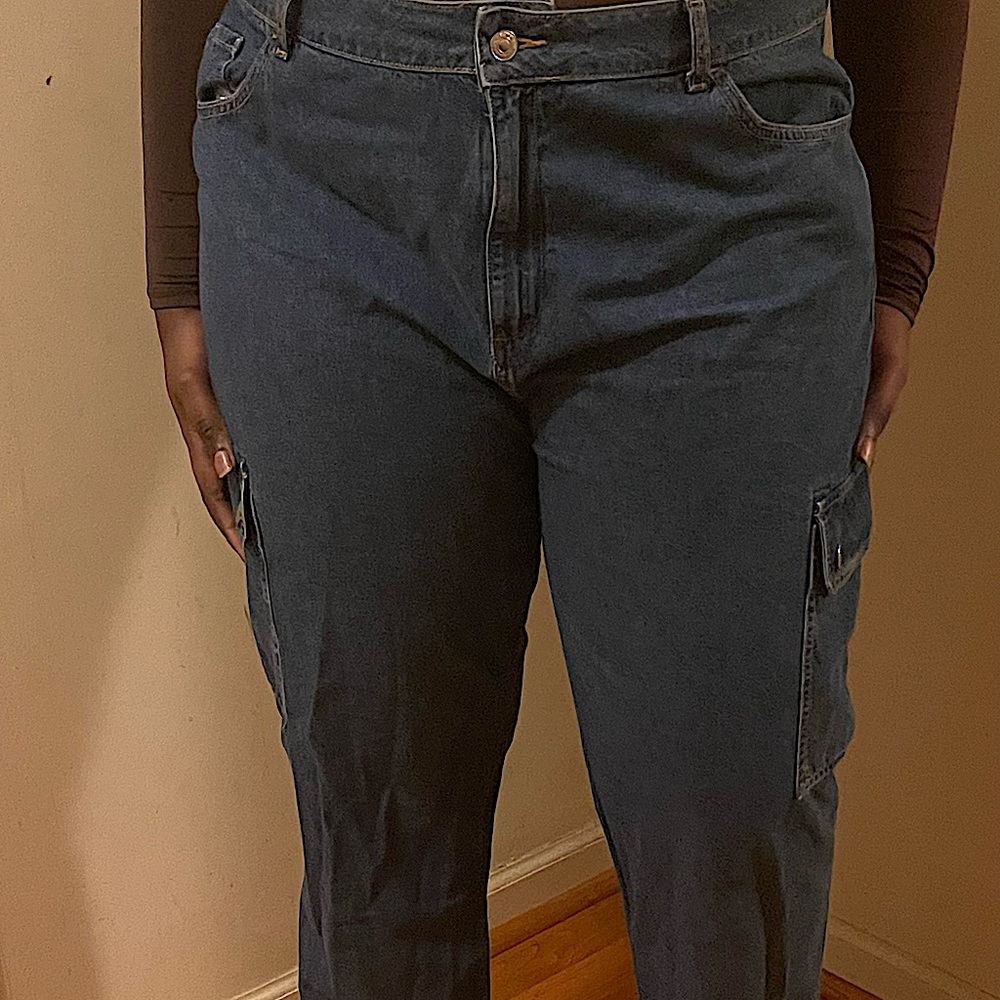 Jean Cargo Pants